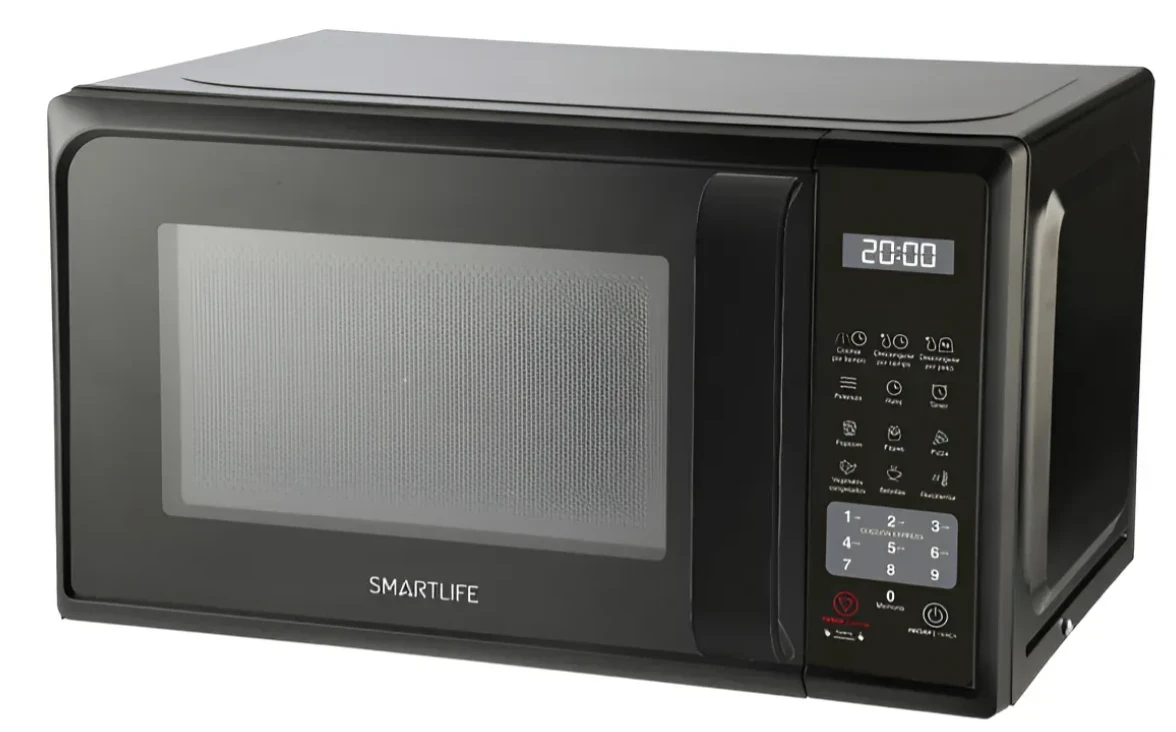 MICROONDAS SMARTLIFE 20LTS DIGITAL NEGRO