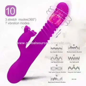 Vibrador conejo giratorio Vi003