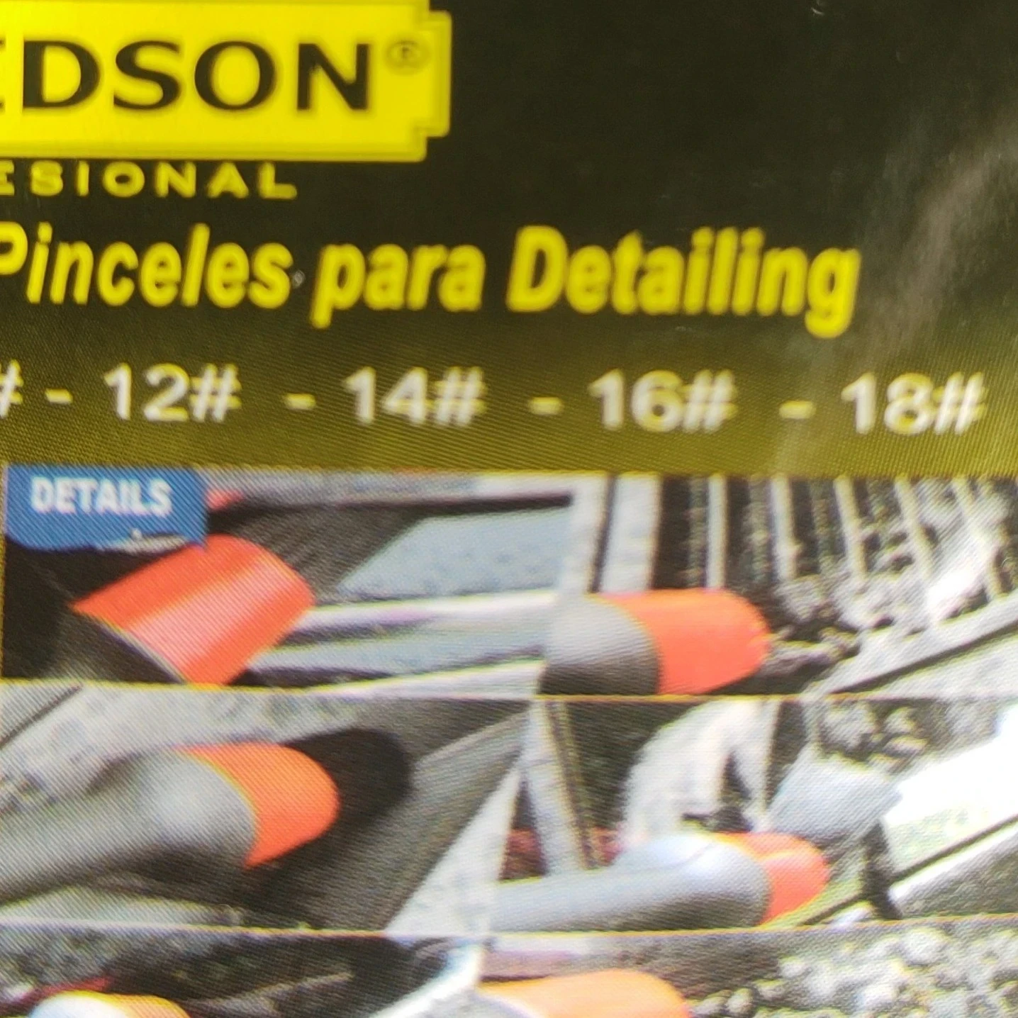 SET DE CEPILLOS PARA DETAILING