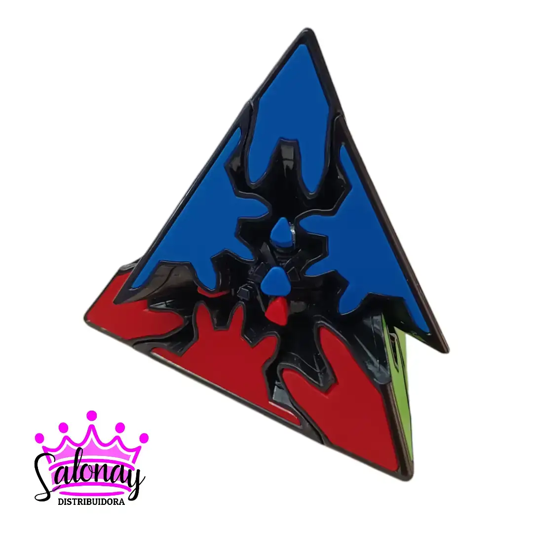 Gear Pyraminx QiYi Base Negra  2