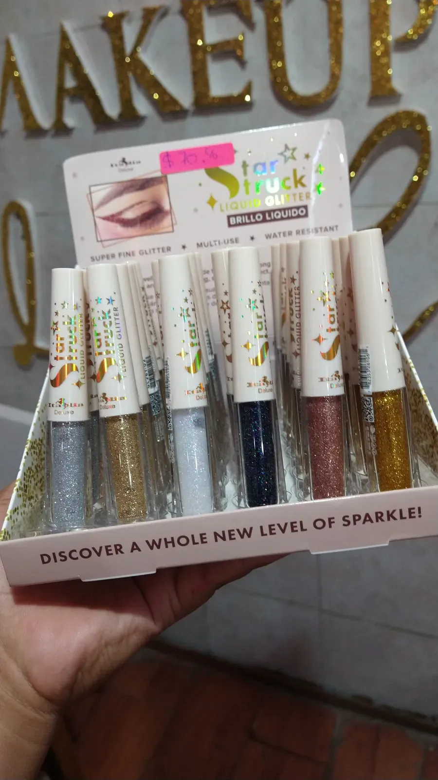 Delineador glitter italia deluxe 6