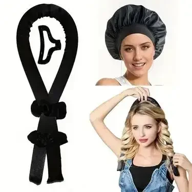 KIT DE ONDAS SIN CALOR MAS GORRO DE SATIN  2