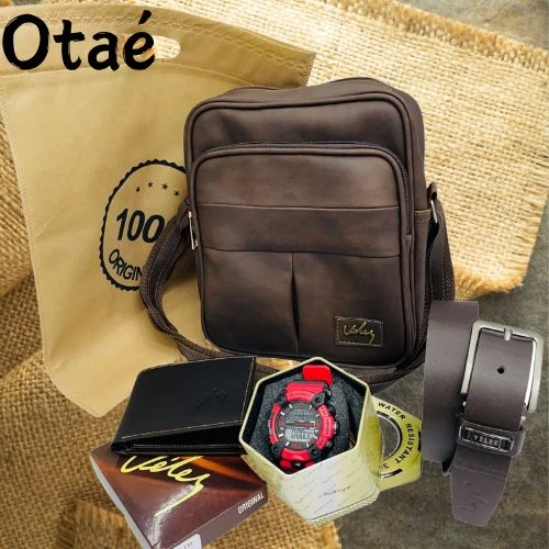 Combo Larry Reloj Deportivo Caballero 4