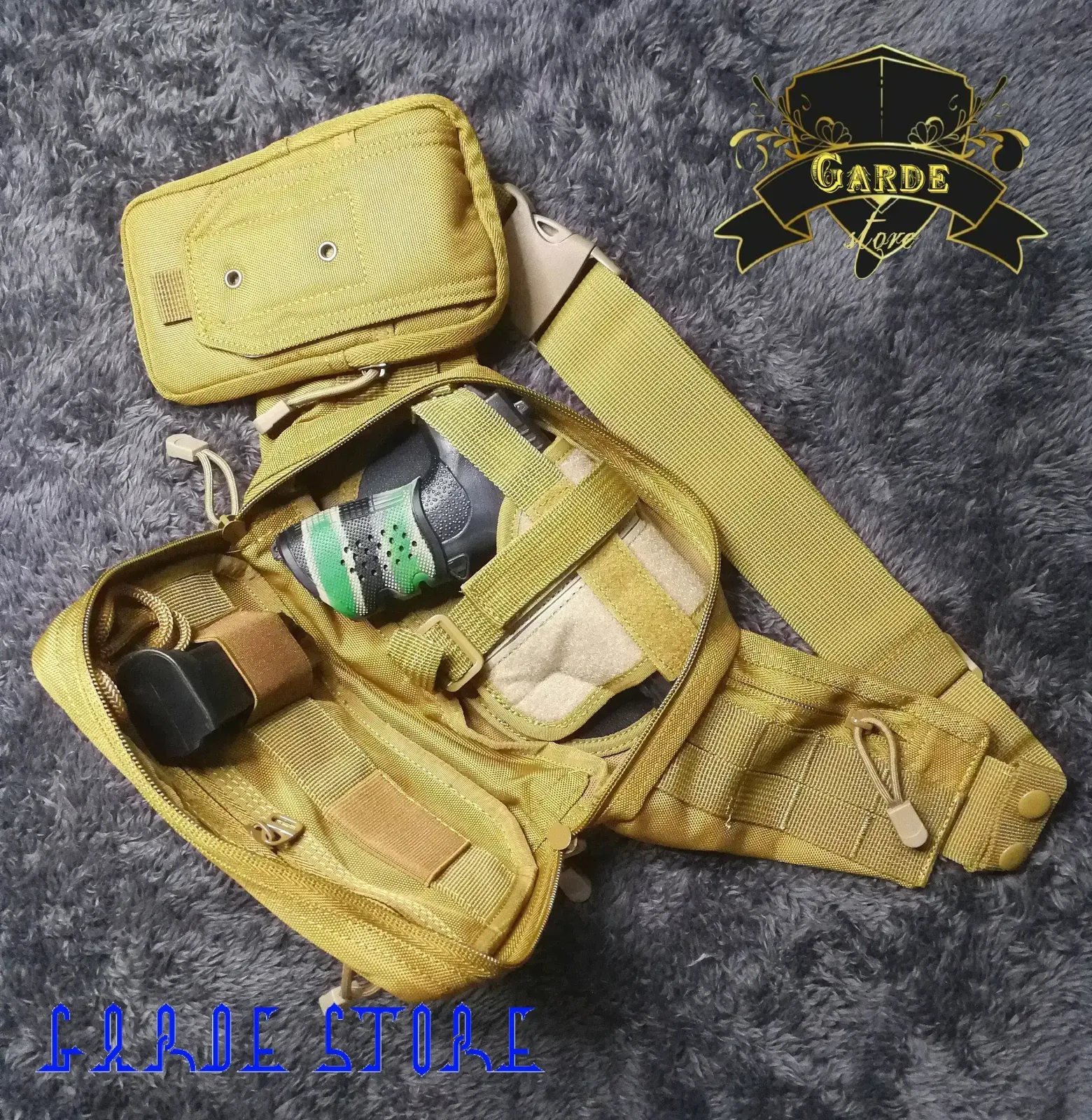 Canguro táctico porta arma.  4