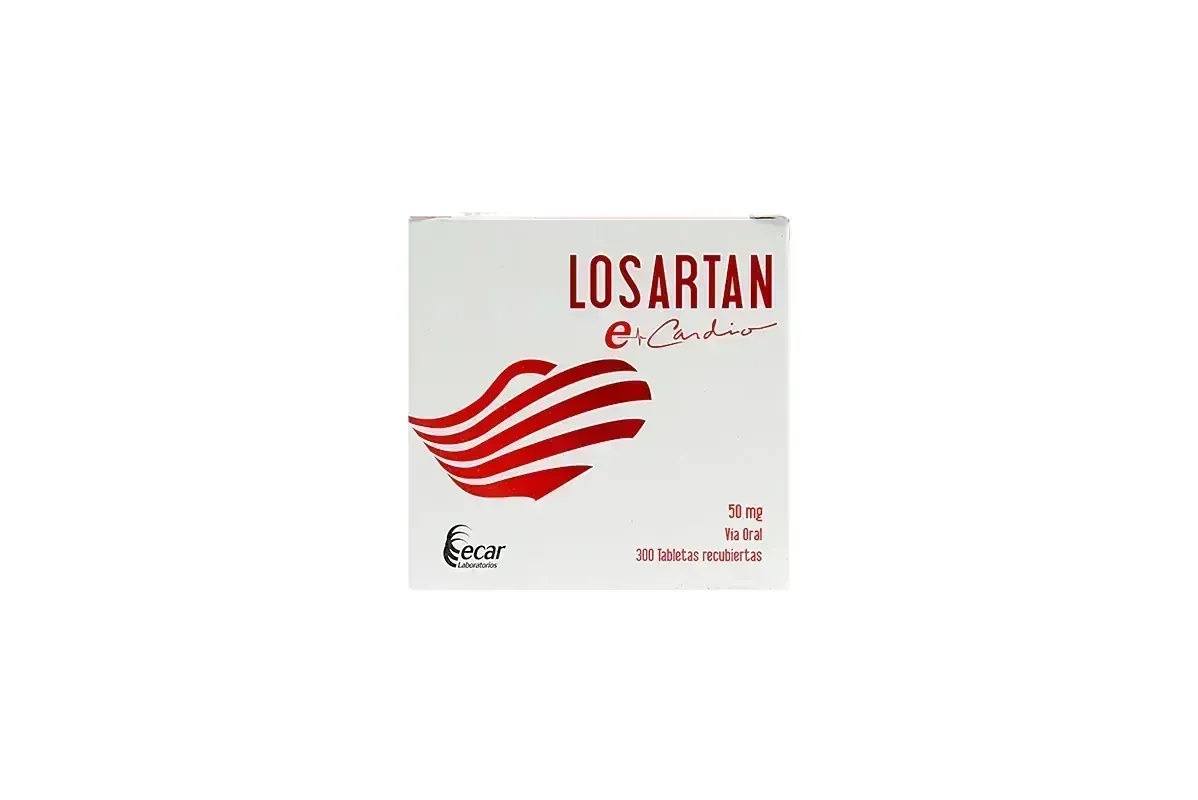 LOSARTAN 50 MG X 300 TBL ECAR