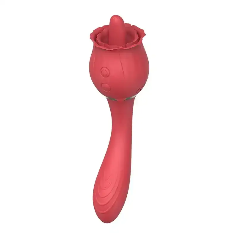 Vibrador con estimulador de clitoris  2