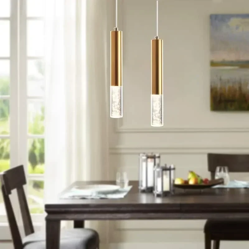 LAMPARA COLGANTE SIMPLE LIZ GOLD GU10 2