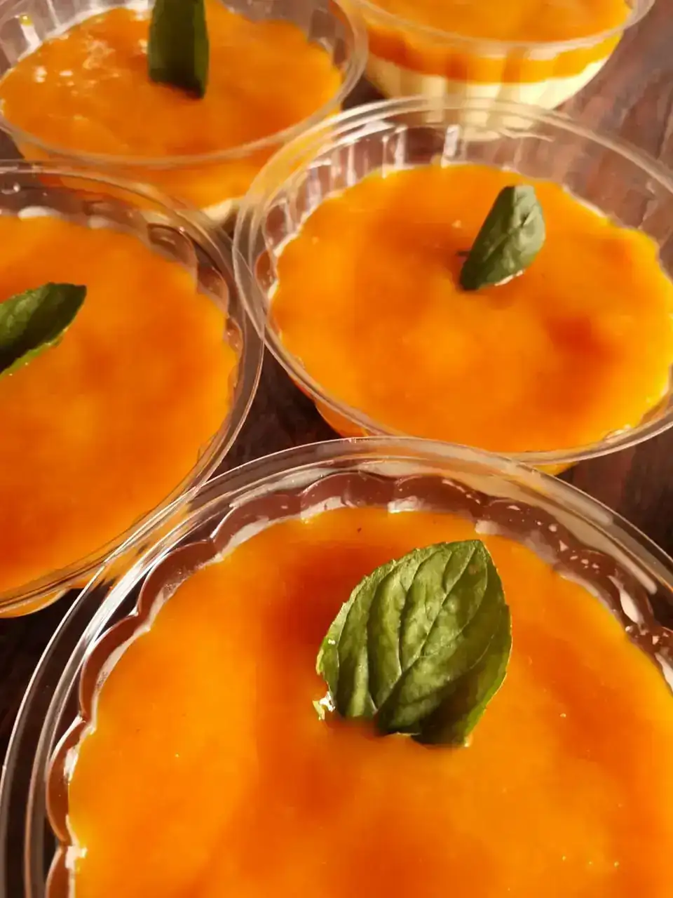 Panacotta de Matacuya o Mango 2