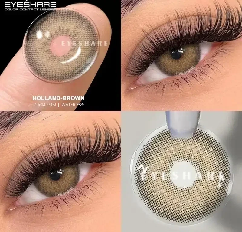 HOLLAND BROWN - PUPILA REDUCIDA - (GRATIS Liquido de 15ml o kit de pinzas) 3