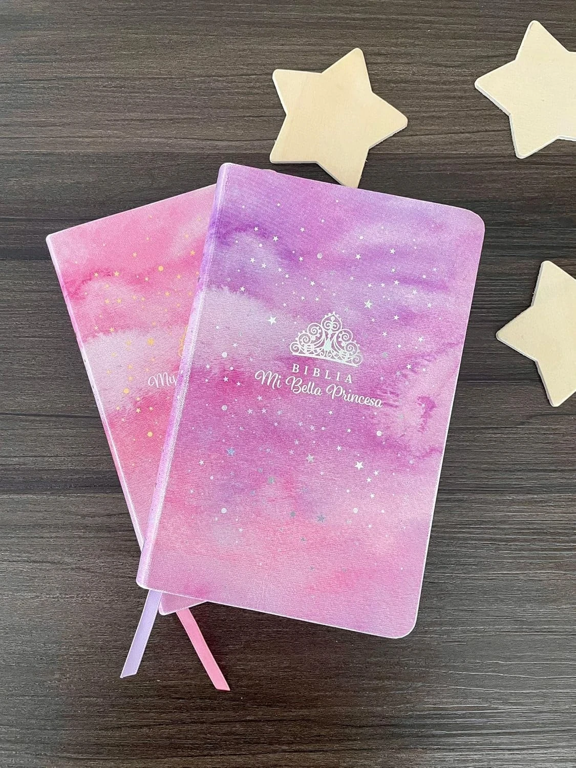 Biblia NTV Mi bella princesa sentipiel violeta