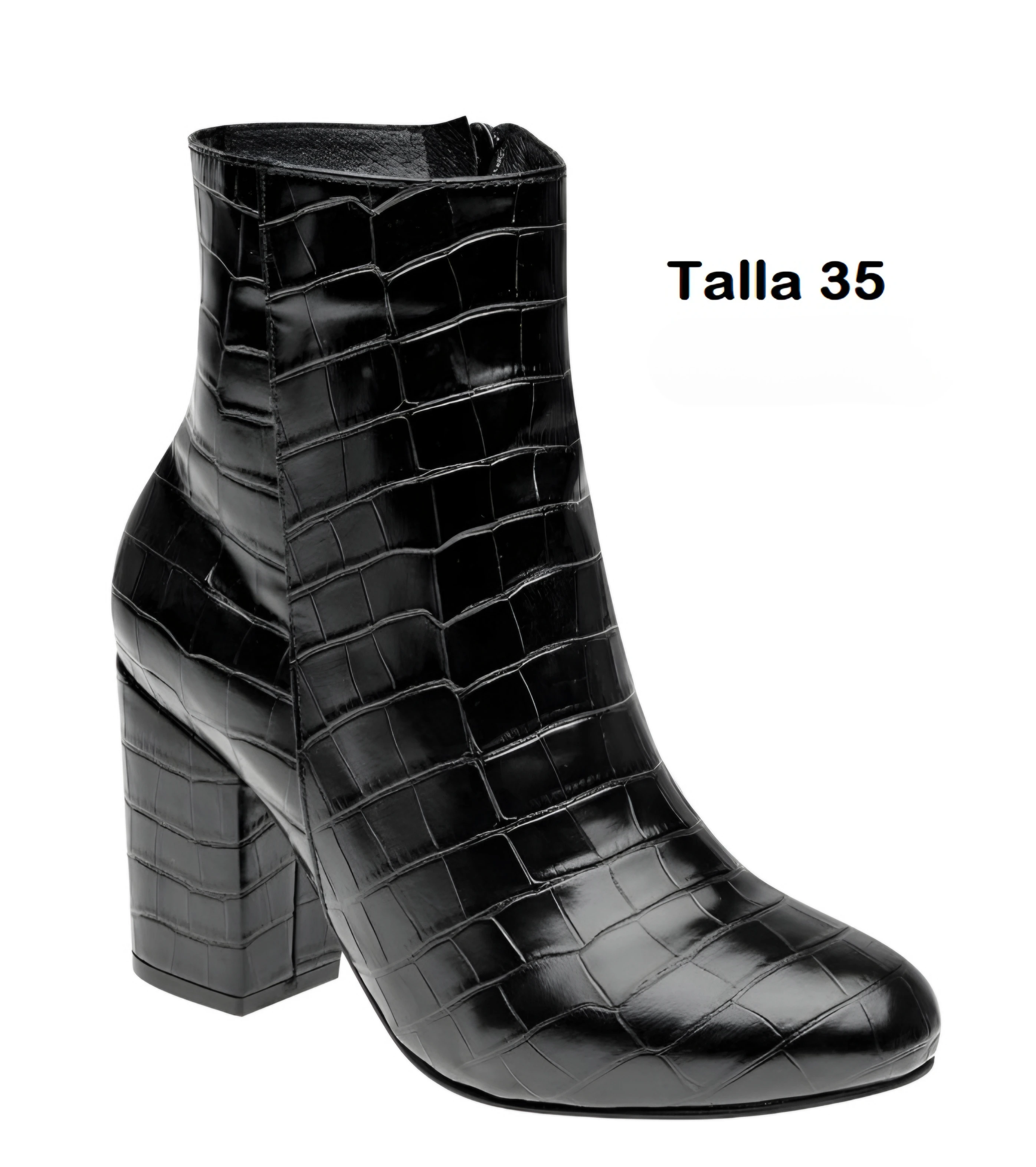 Bota Baja de Charol Dama 2