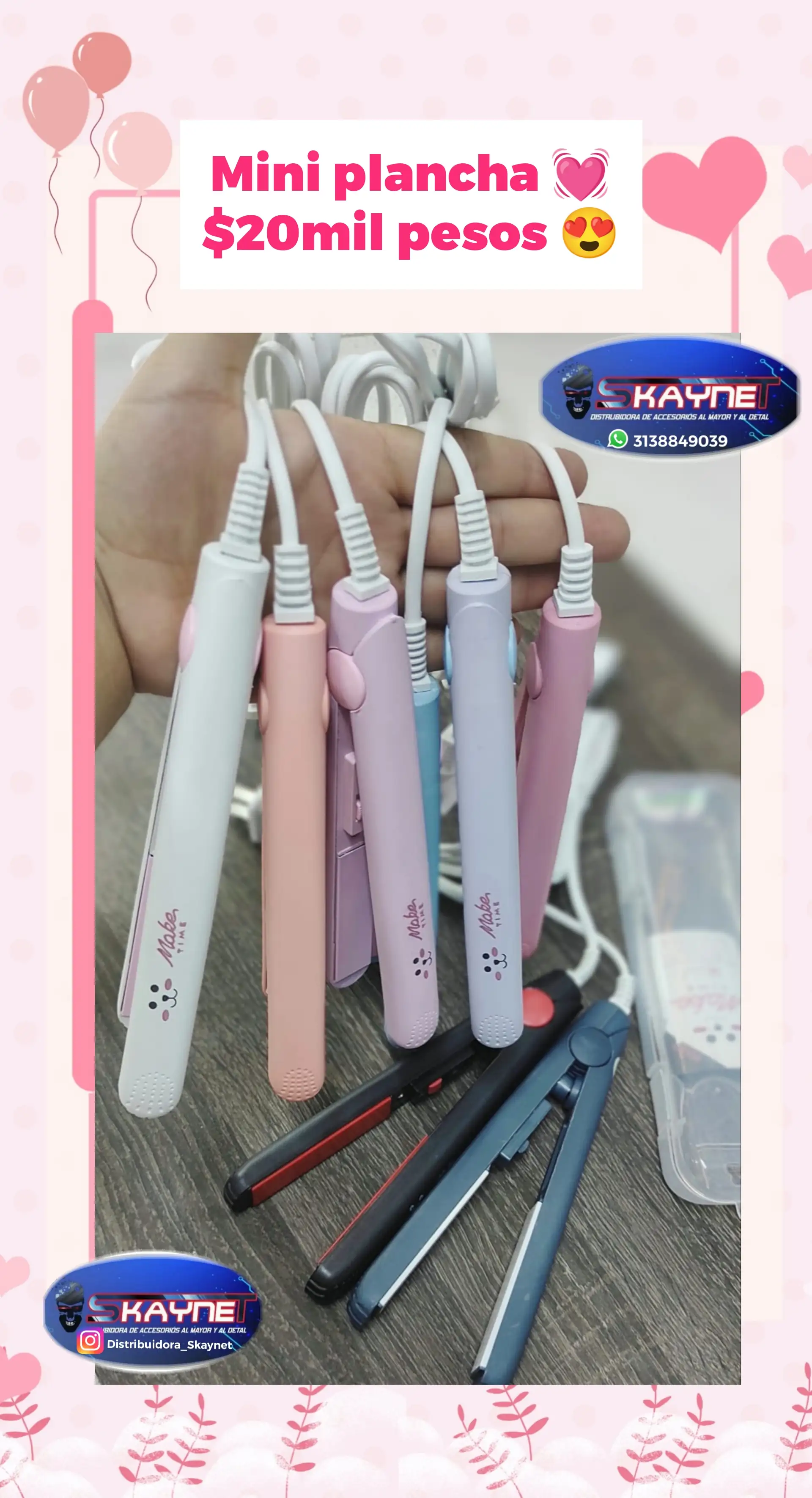 PLANCHA DE CABELLO MINI Portátil DE CERÁMICA VIAJERA 3