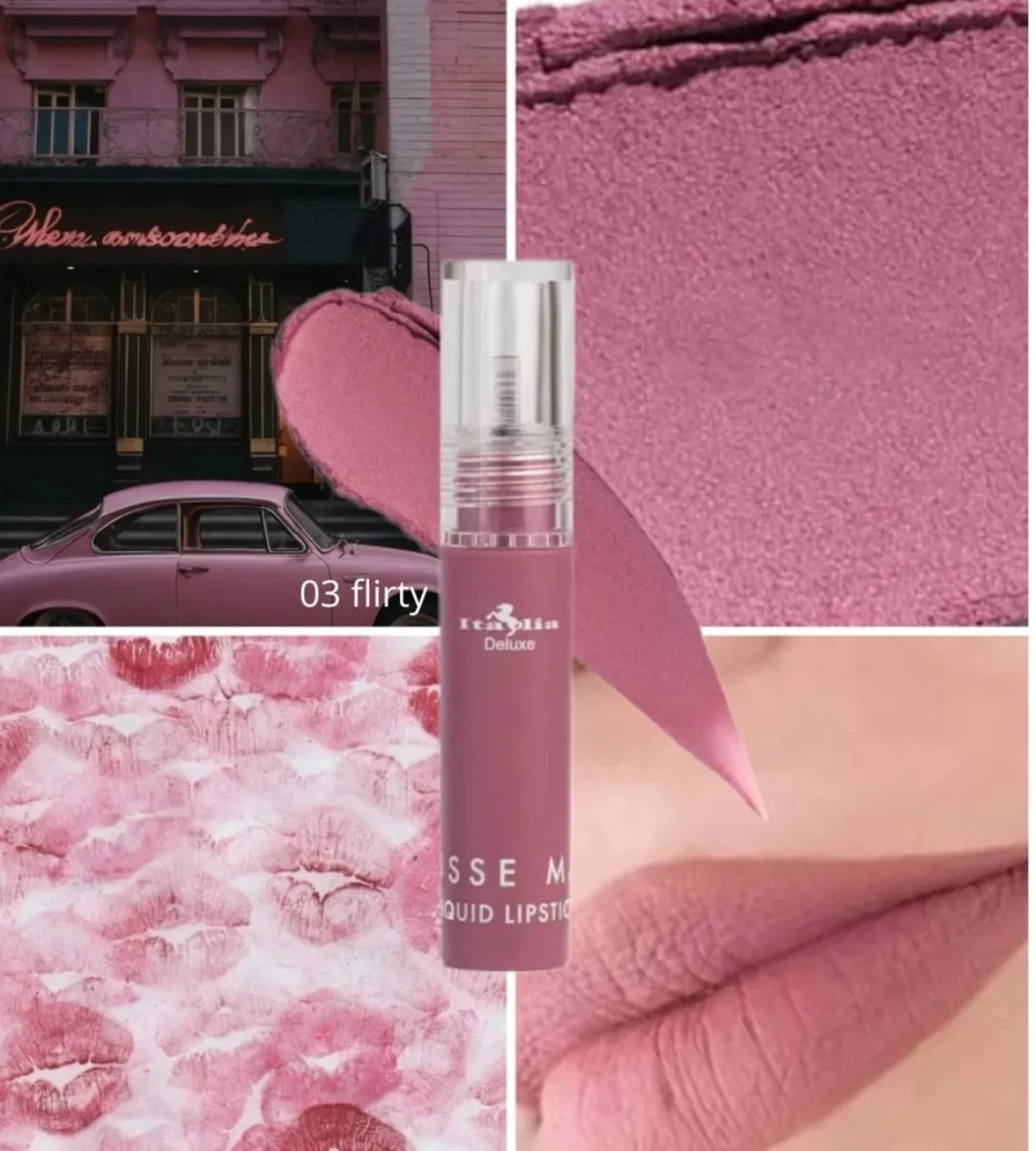 Mousse matte liquid lipstick tono flirty 🥰🌸 2