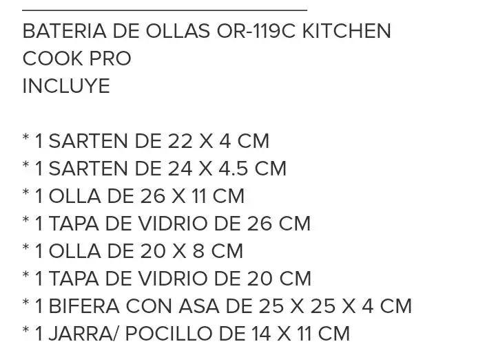 Juego De Ollas ORYX Cook Pro 3