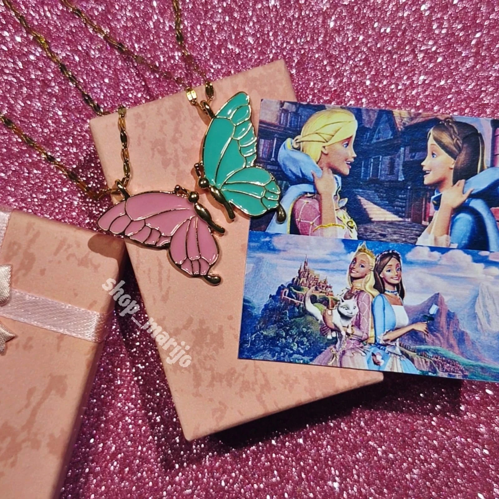 Dúo Collares La princesa y la plebeya 