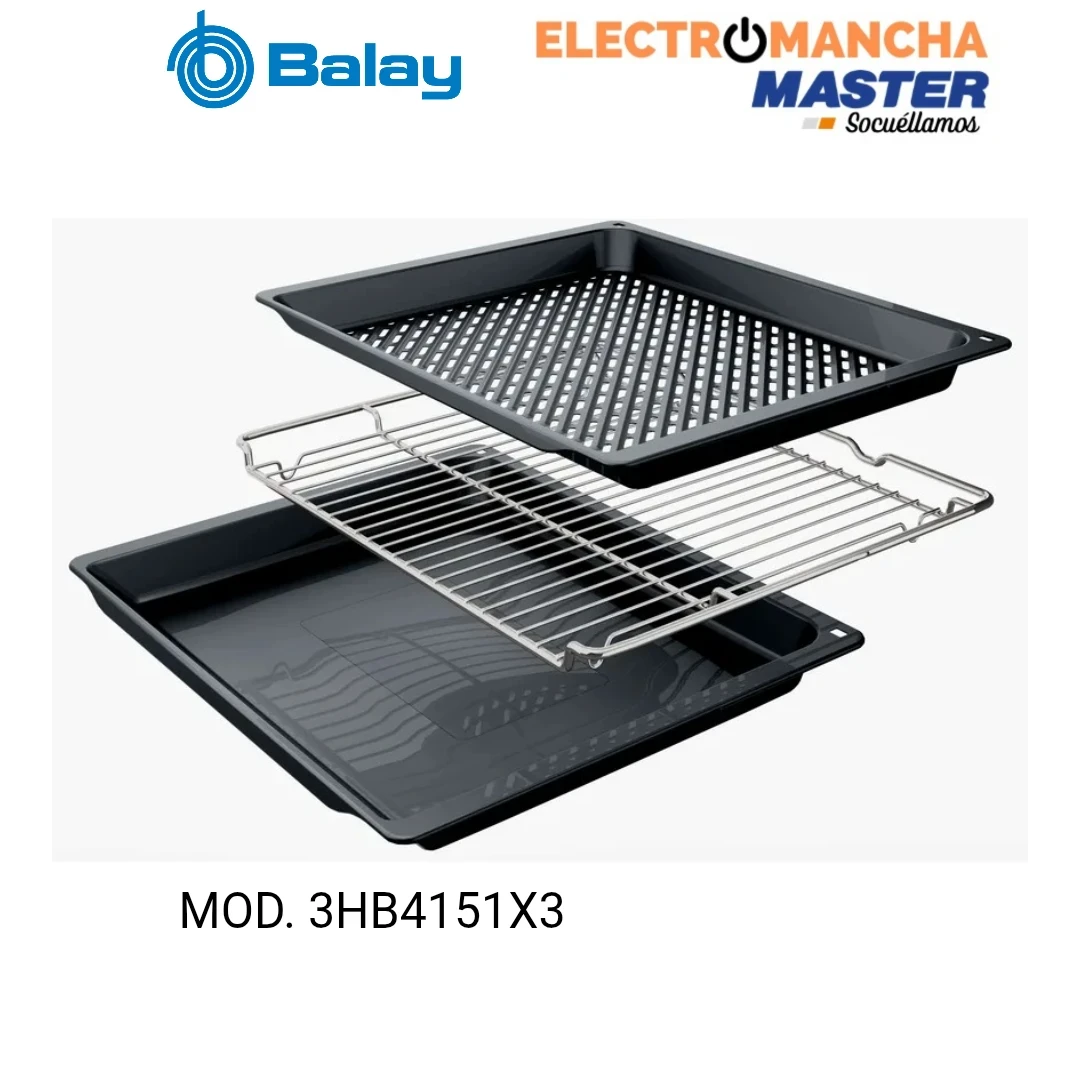 HORNO BALAY 3HB4151X3 MULTIF. INOX AIR FRY CLASE A+ 5