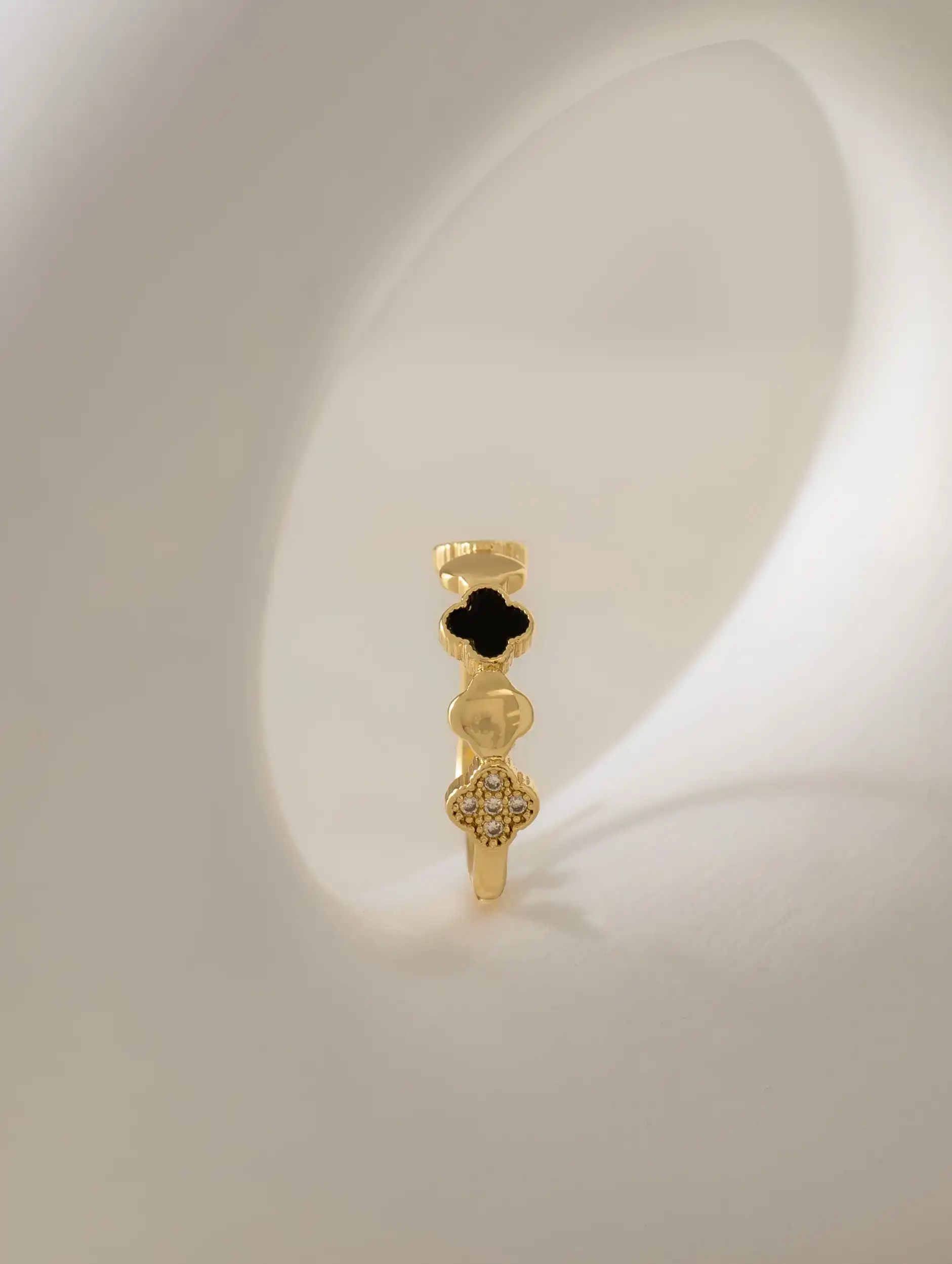 Anillo Duality Clover Ajustable  2