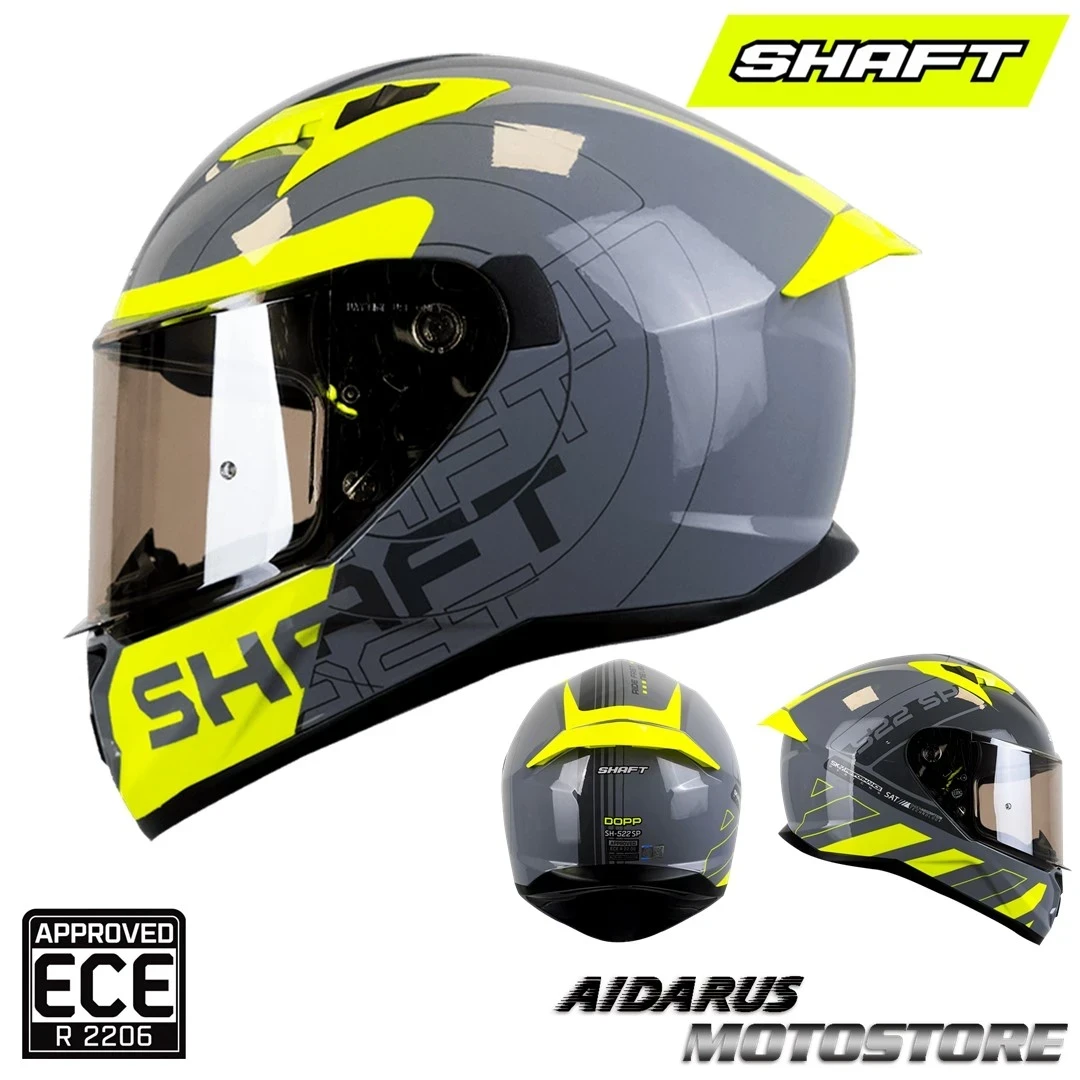 CASCO SHAFT 522SP DOPP GRIS AMARILLO
