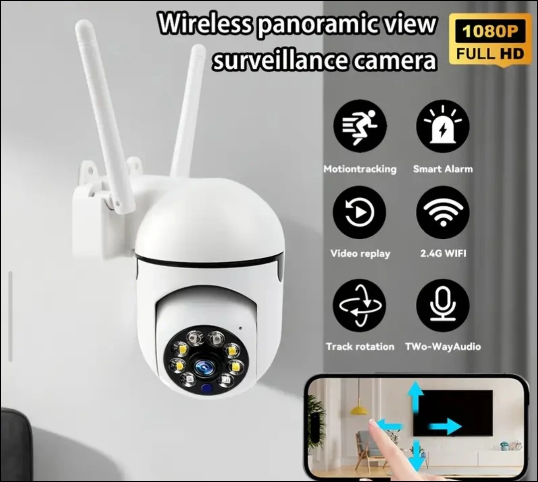 Cámara panorámica wifi 3