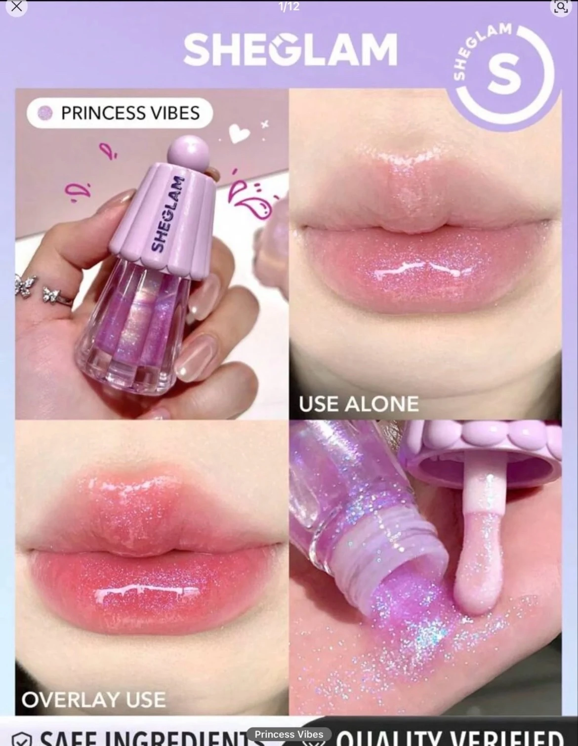 Brillo labial Sheglam 6