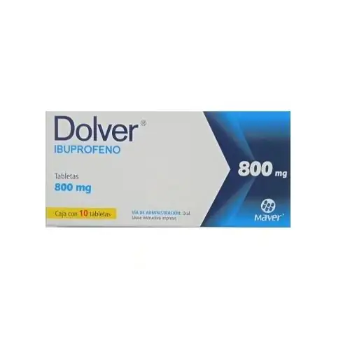 Dolver 800mg (Ibuprofeno) 