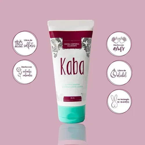 Crema Corporal aclarante Kaba