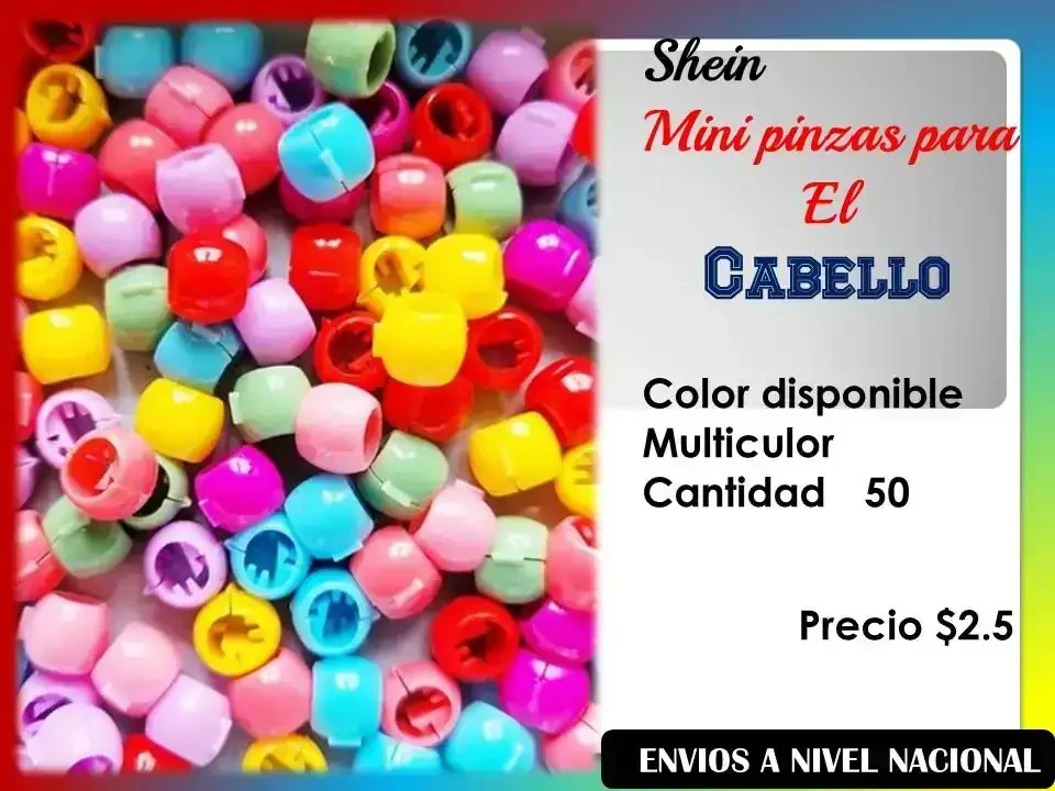 Mini pinzas para el cabello  4