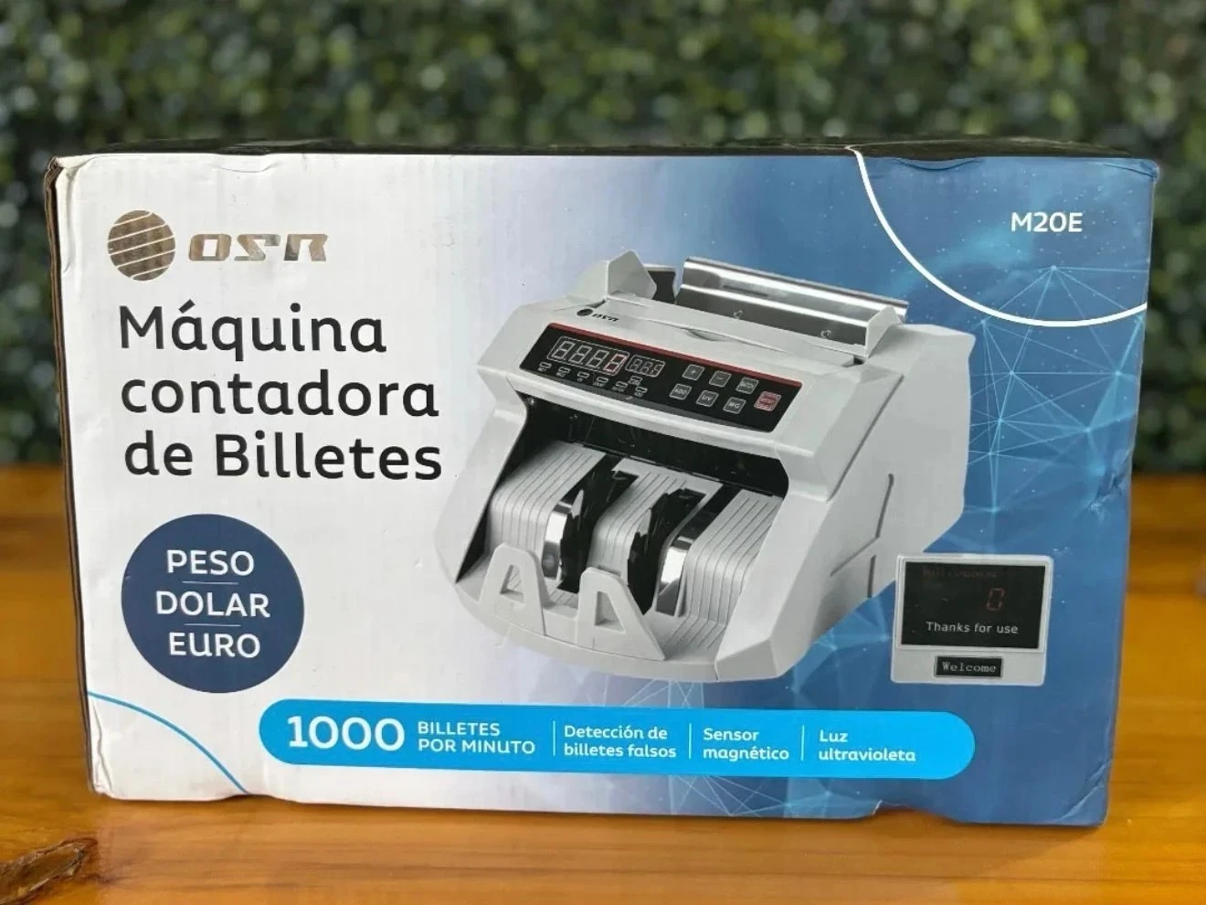  Contadora de billetes OSR M20e