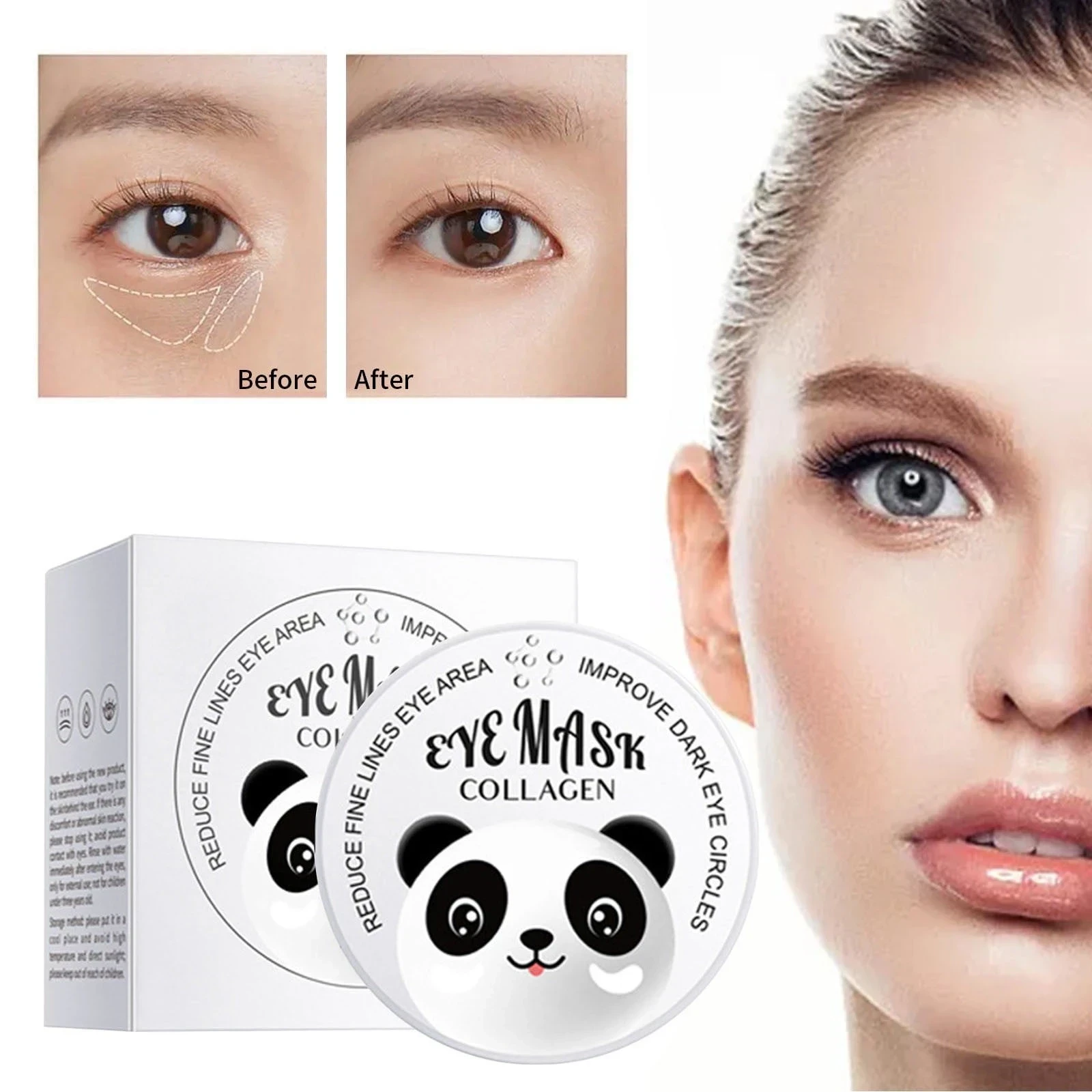 🥰 parches de ojos con colágeno 🥰💖