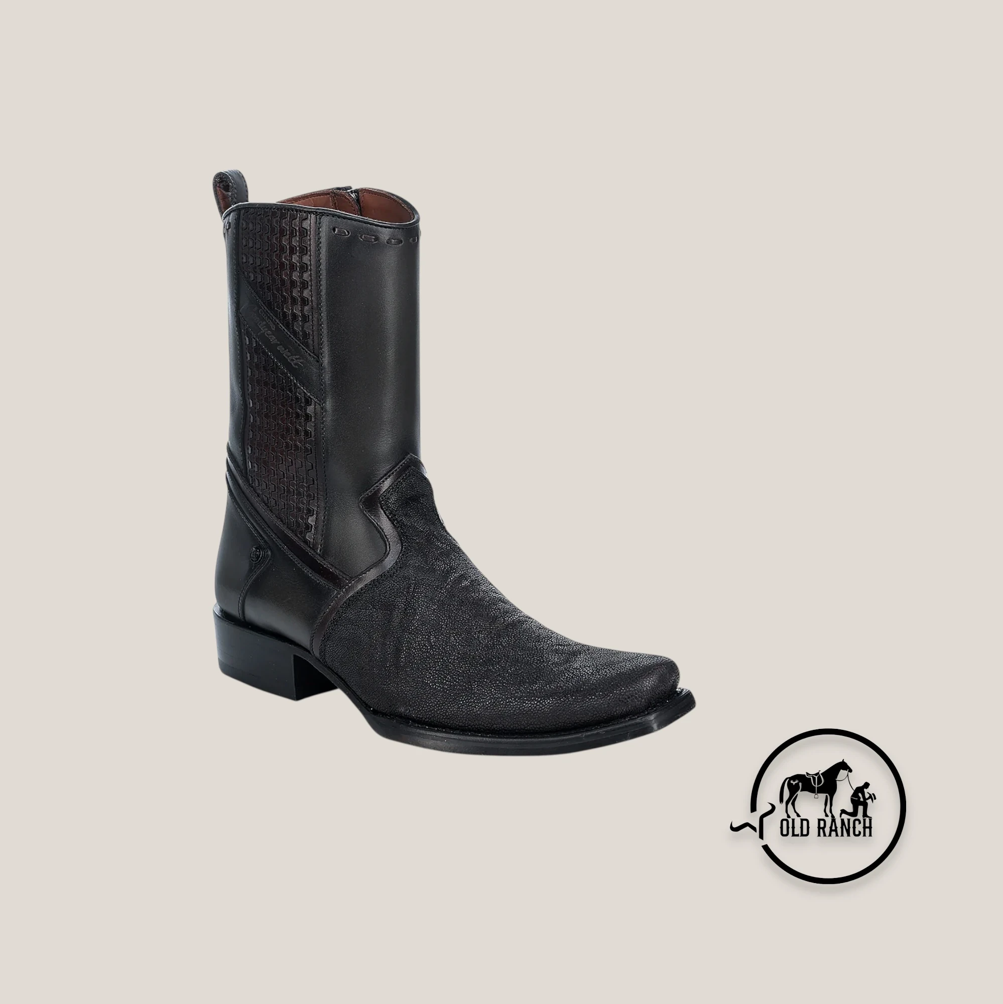 Bota CUADRA piel de Elefante