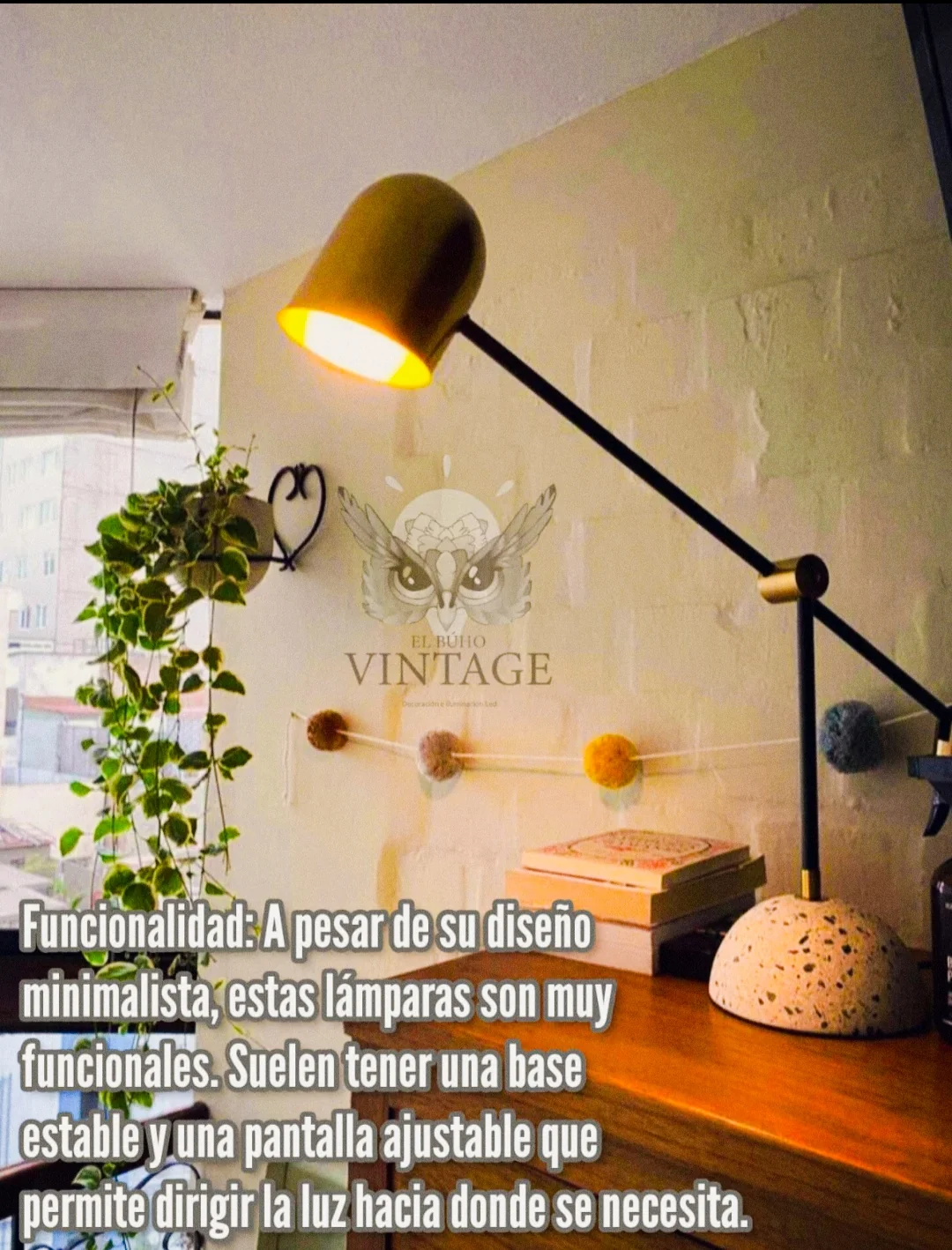 Lámpara de Escritorio Minimalista 2