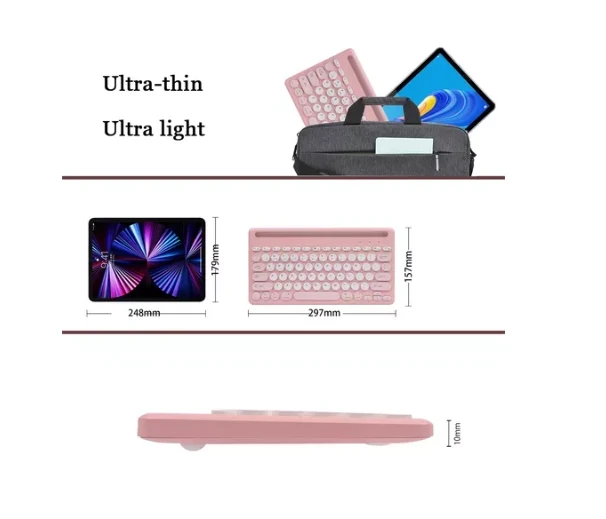 Combo Teclado y Mouse Bluetooth As211  3