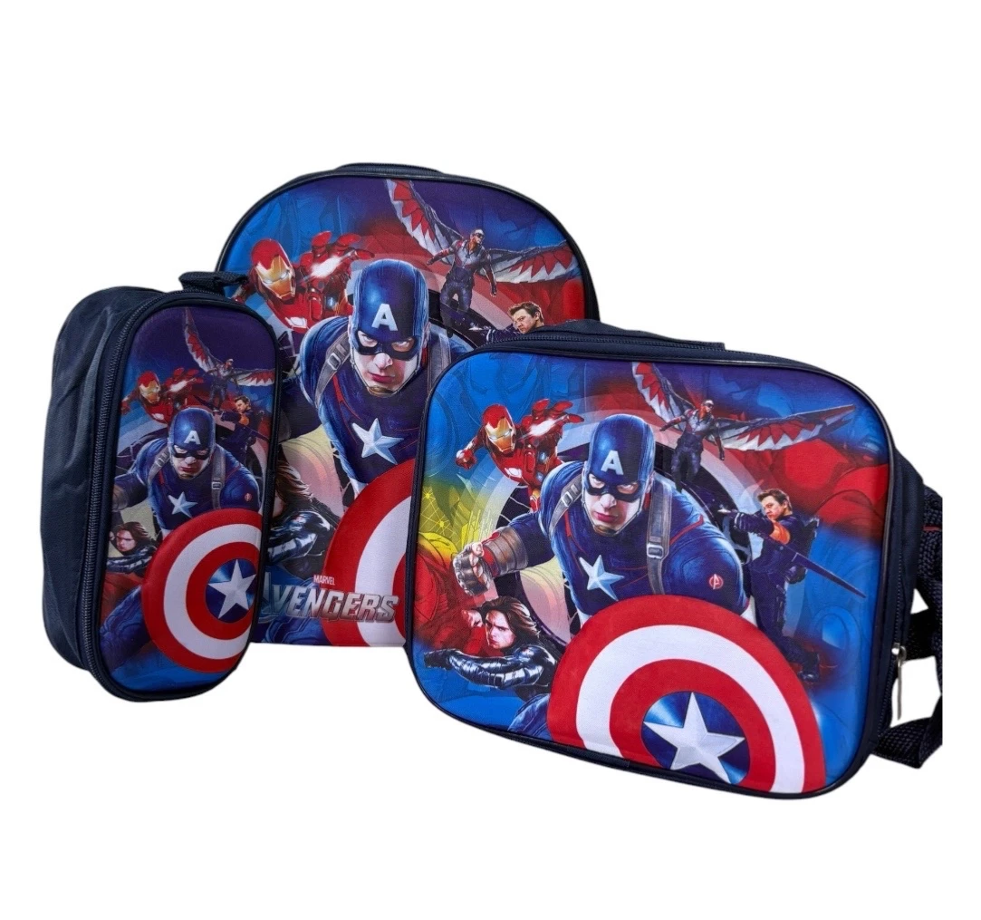 Set Escolar 3 en 1 para Preescolar 🎒✨ ¡Mochila + Lonchera + Lapicera! 4