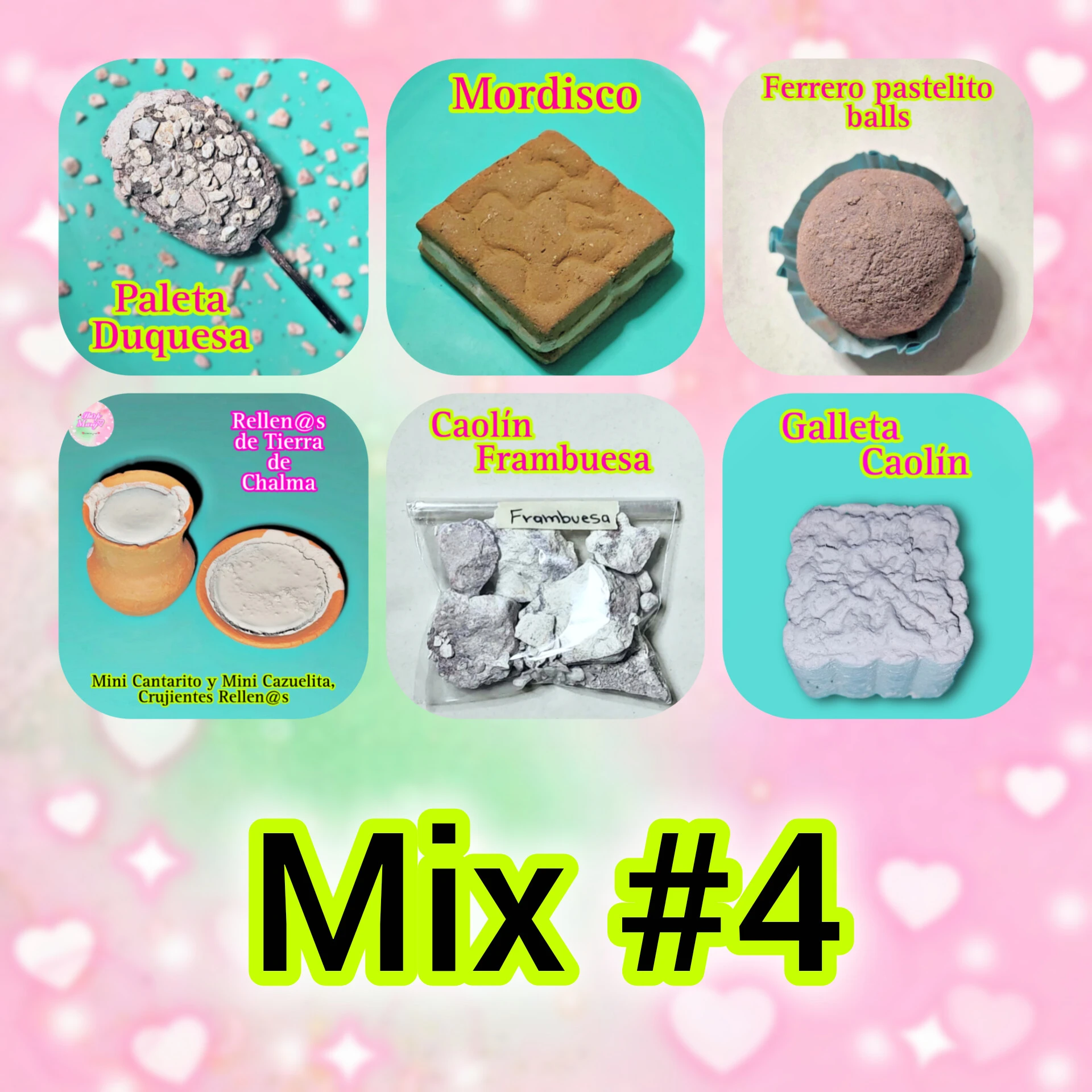 Mix #4 (6 piezas)