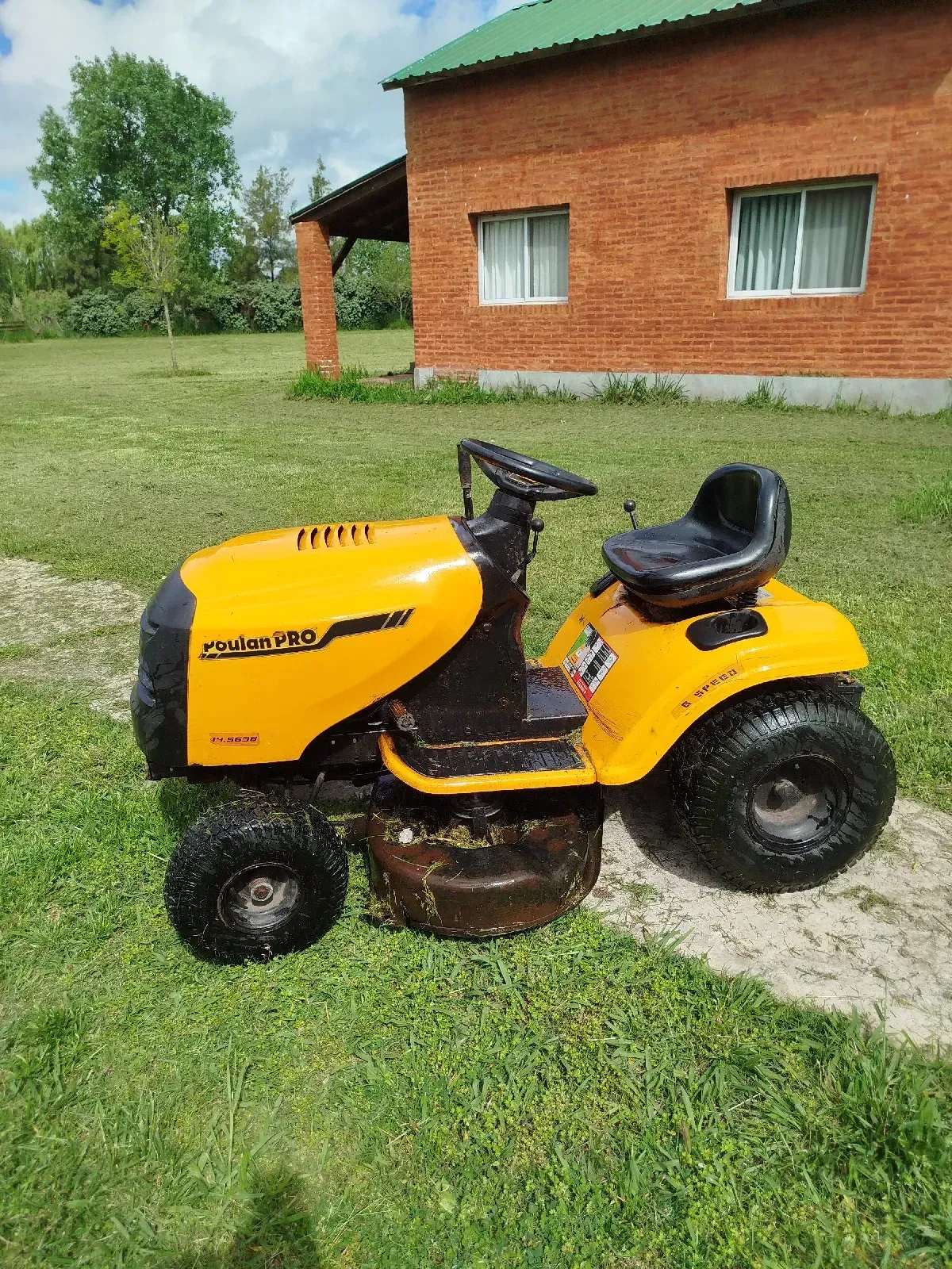 Poulan pro 38 pulgadas , la plataforma 4