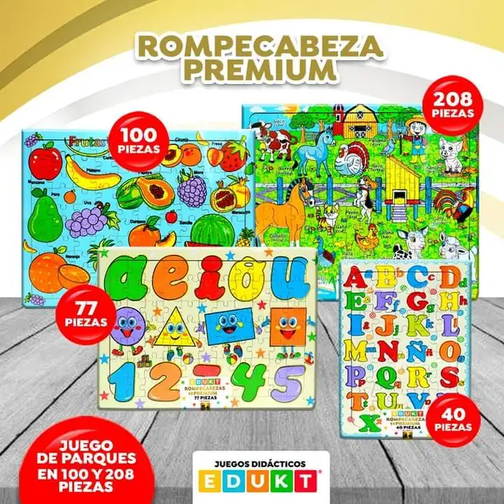 Rompecabezas Premium 208 Pz