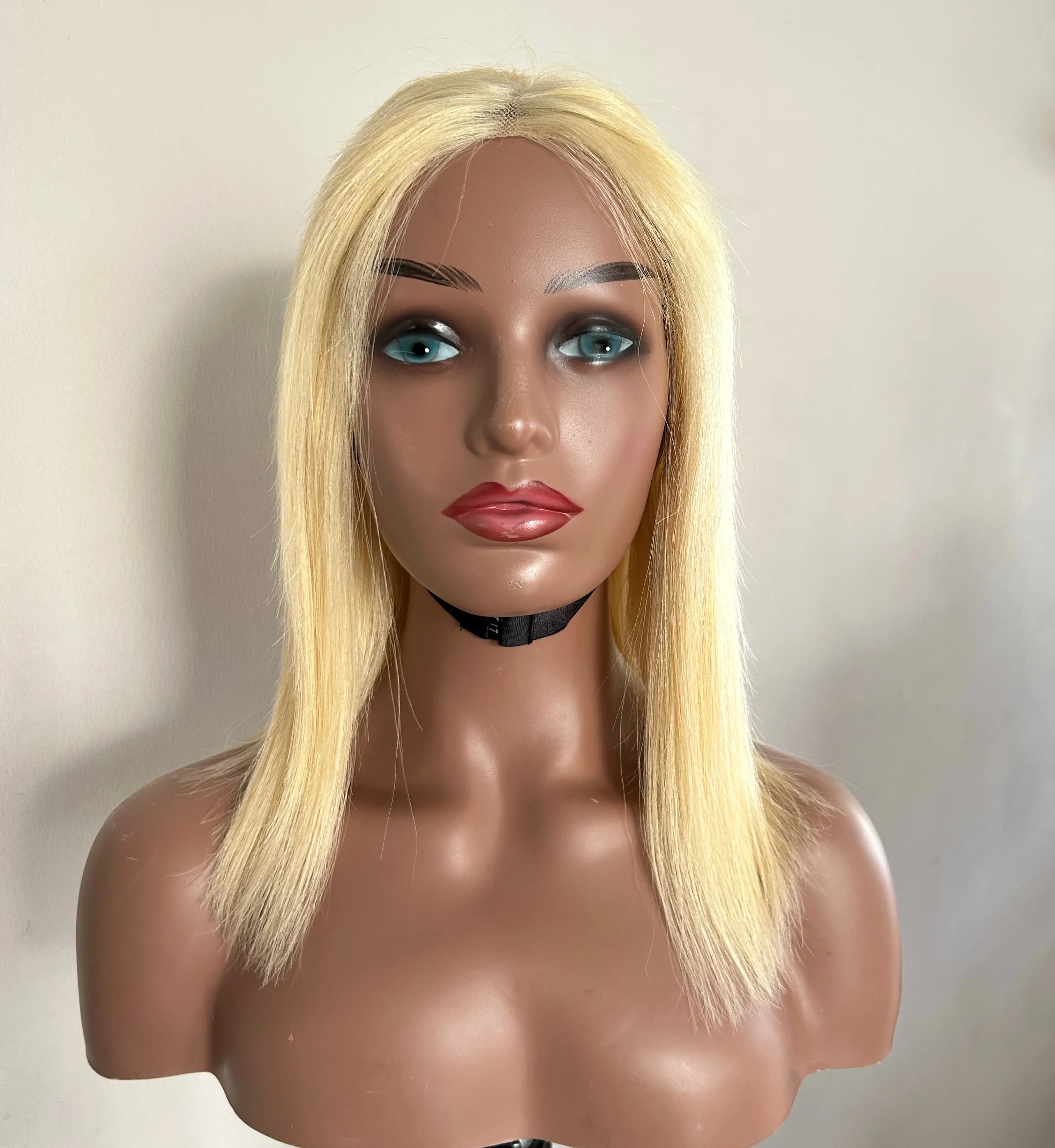 Peluca Rubia 4x4 14”