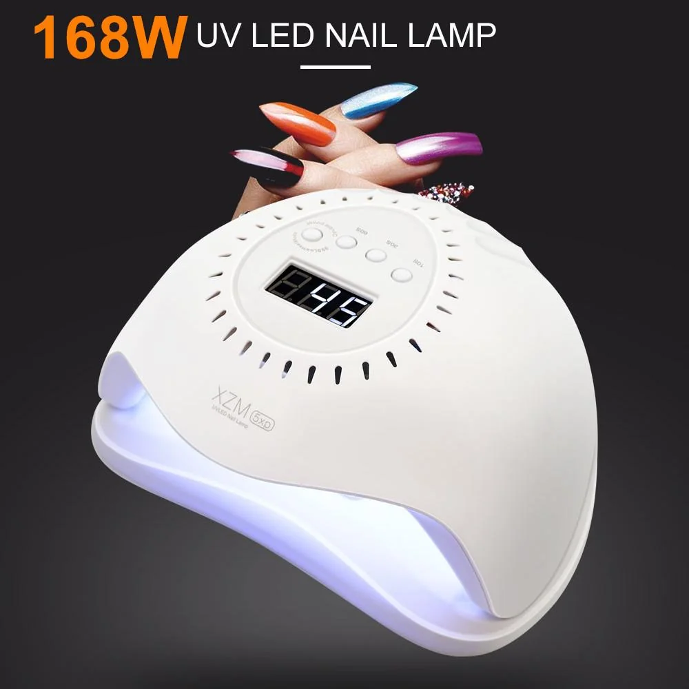 Lampara Secador Uñas Uv Lampara Led 48w Temporizador 4
