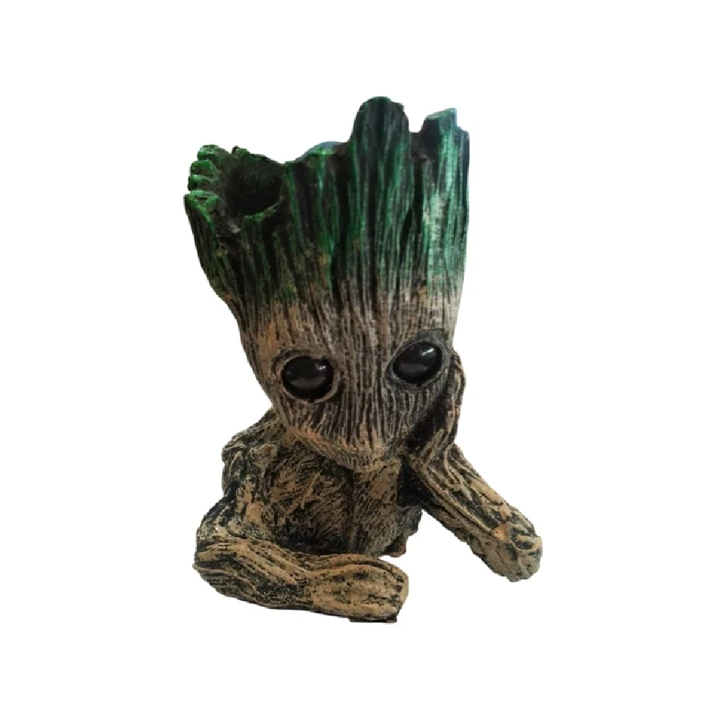 Adorno de resina Groot