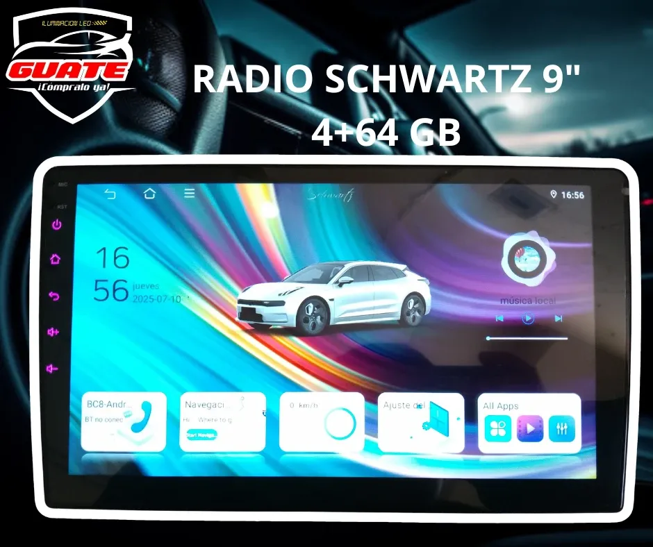 RADIO ANDROID 9" SCHWARTZ 