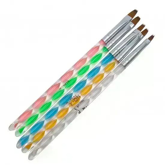 Pinceles para gel x5 2