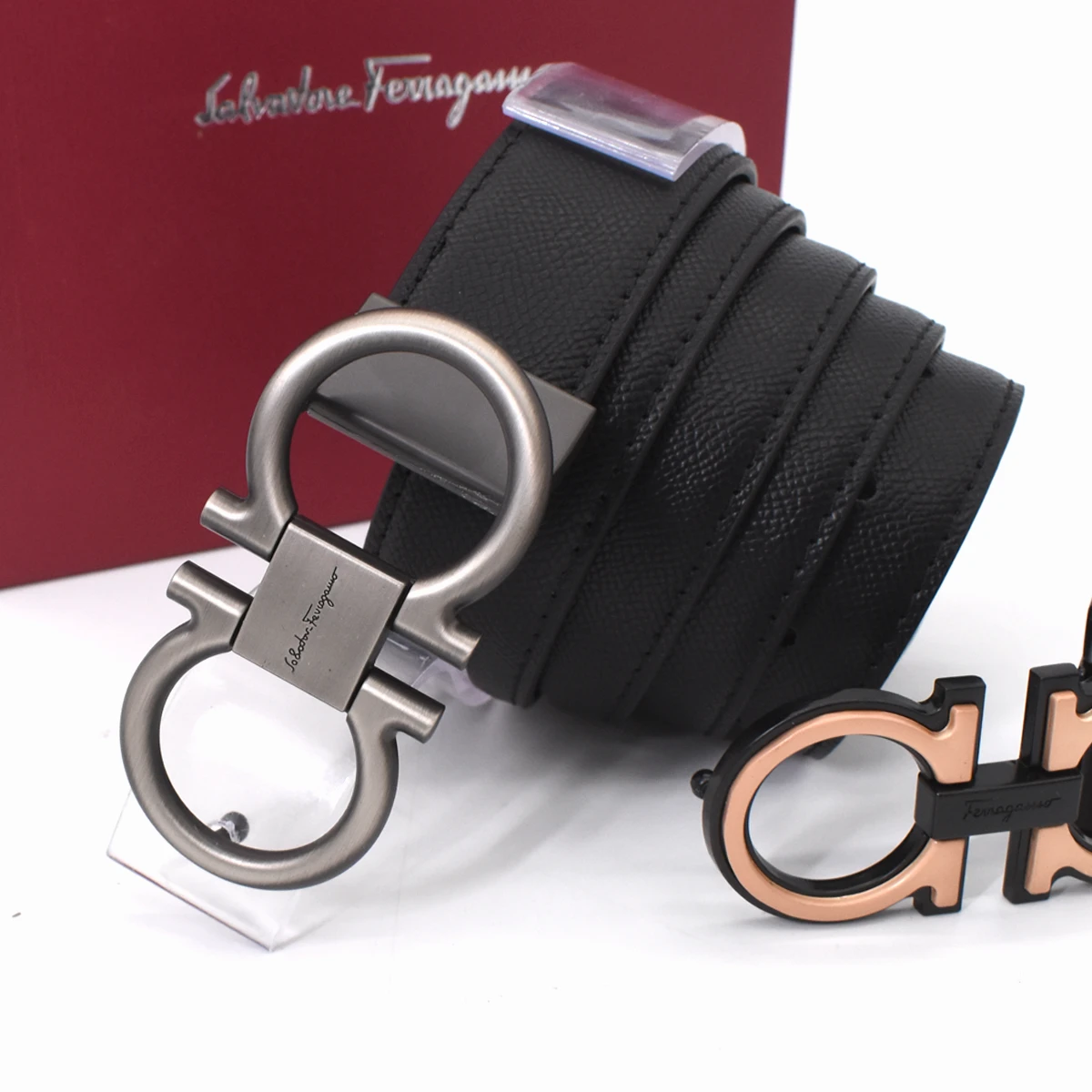 CINTO FERRAGAMO DOBLE  10