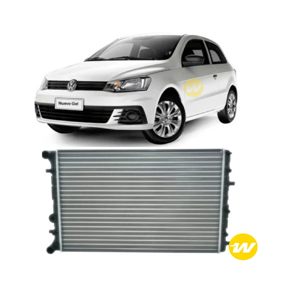Radiador de Agua Vw Gol / Saveiro / Fox 2013-2020