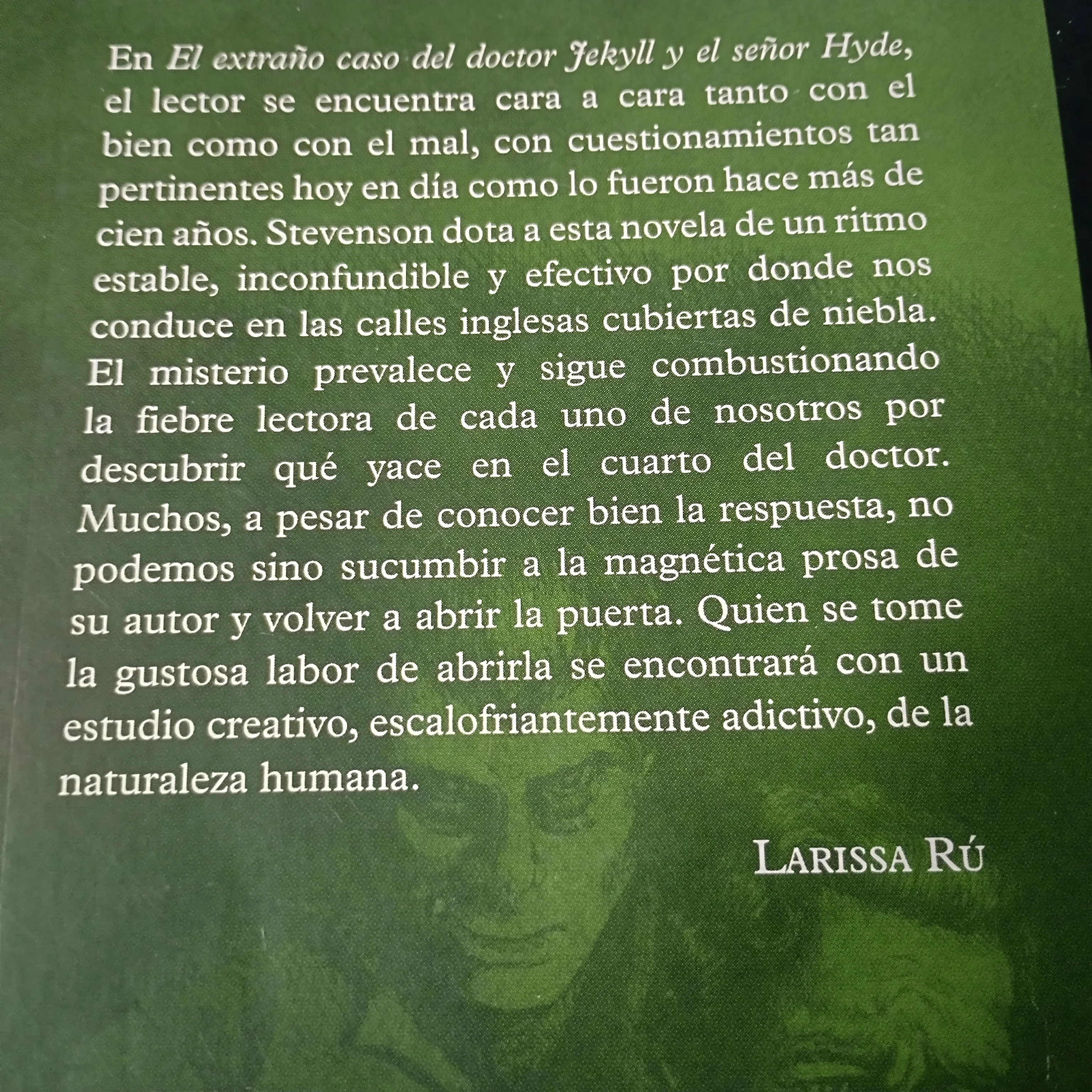 El extraño caso del doctor Jekyll y el señor Hyde , R.L. Stevenson 3