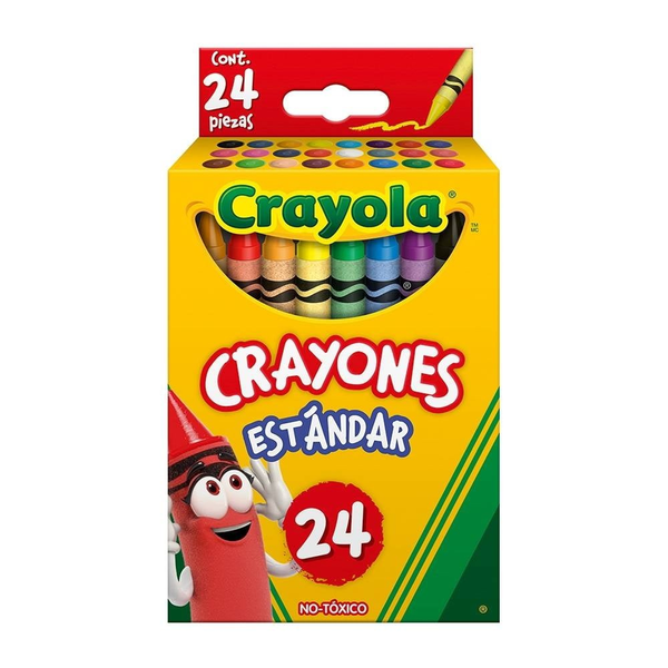 Crayolas 24 delgadas