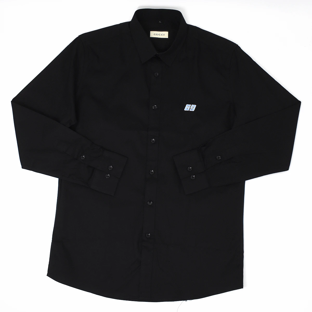 Camisa Manga Larga Gucci negra 2