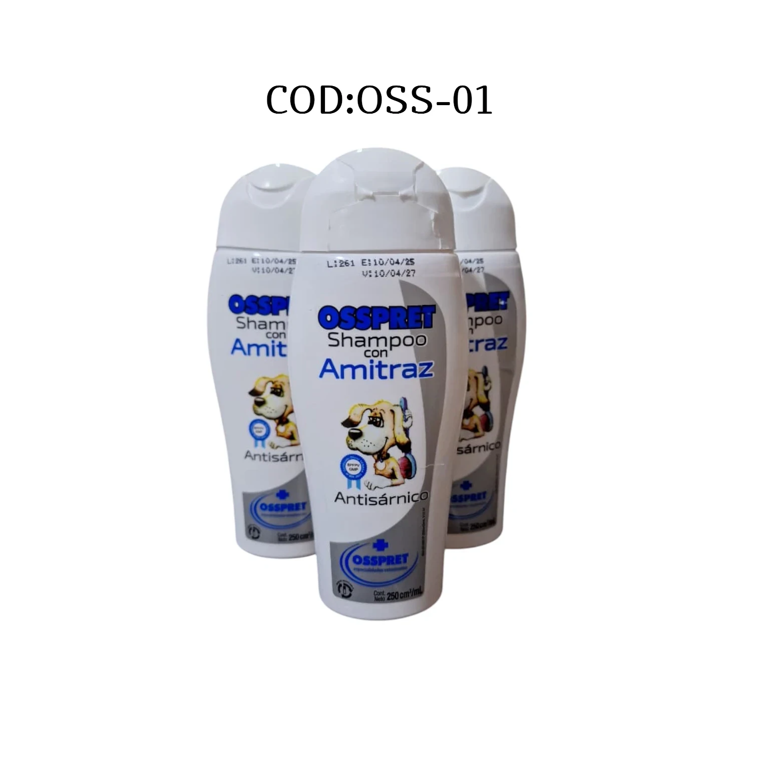 SHAMPOO OSSPRET AMITRAX AL 0.25%