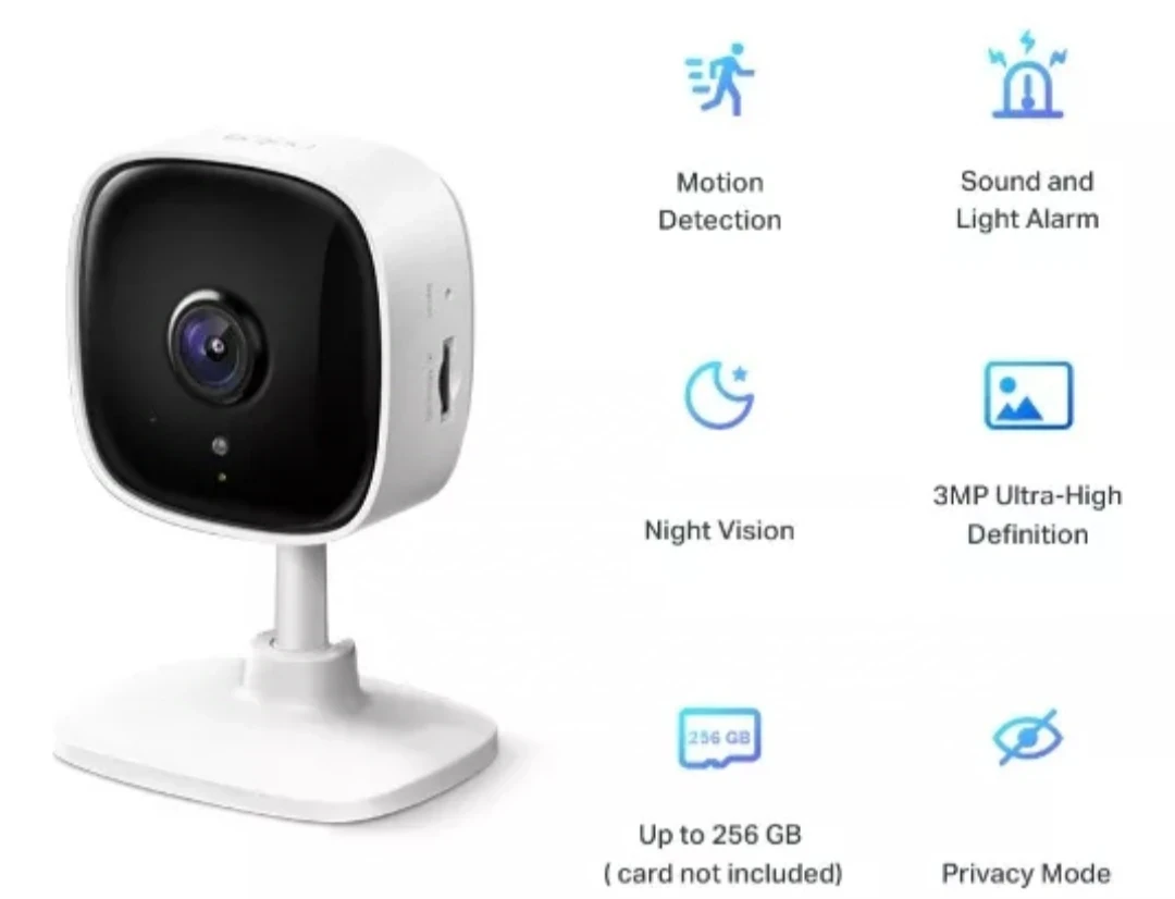 Cámara de seguridad para el hogar con Wi-Fi 2