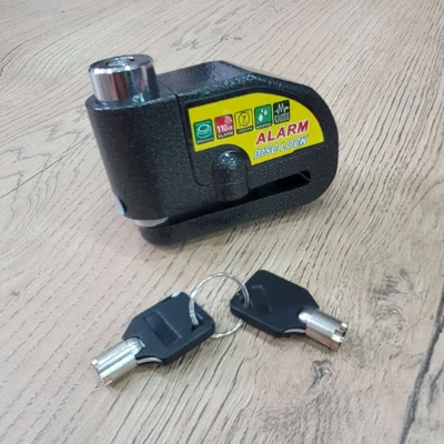 Candado de Alarma para disco + 2 llaves JAPANI 101096