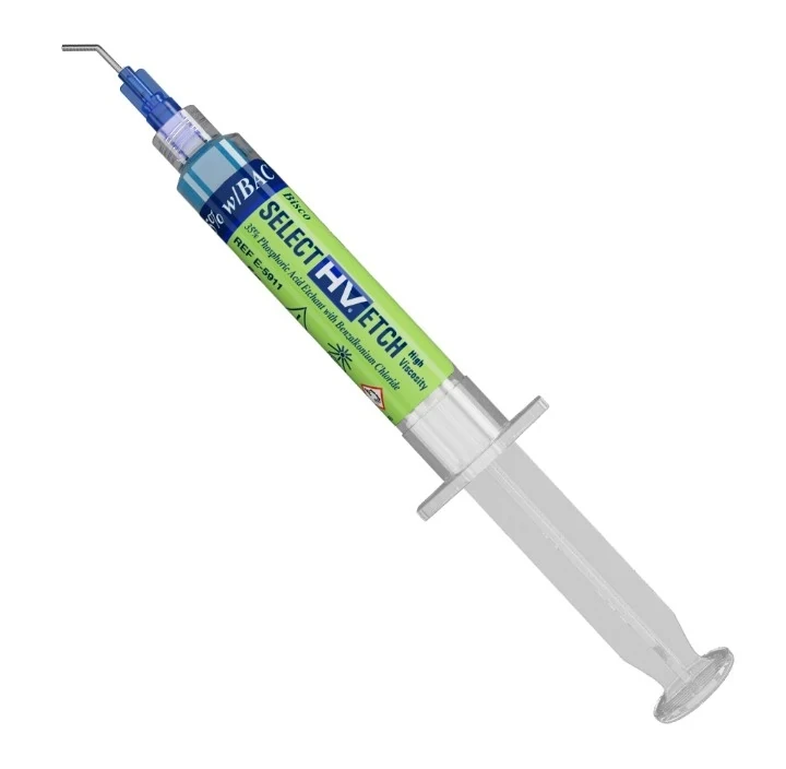 ACIDO GRABADOR FOSFORICO AL 35% CON BAC SELECT HV ETCH (X1 JER 5 GRAMOS) - BISCO
